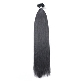 Basic colors Straight  U Tip Hair Extensions Remy Hair in fusion hair Extensions 100pcs/pack