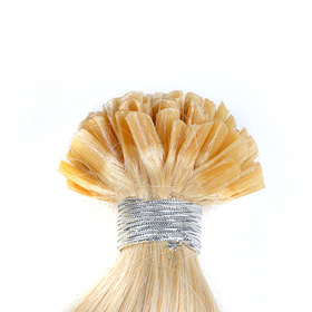 Light colors Straight U Tip Hair Extensions Remy Hair in fusion hair Extensions 100pcs/pack