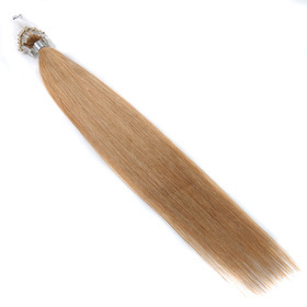 M.Light Color Micro Loop Ring Hair Extensions Brazilian Straight  1g/strands