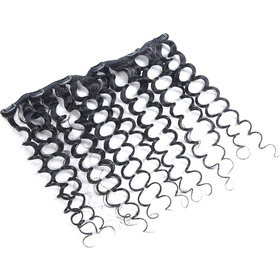 One Piece Afro Kinky Curly Secret Invisible Hairpiece Clip in Hair Extensions 6 Clip 20g 18inch