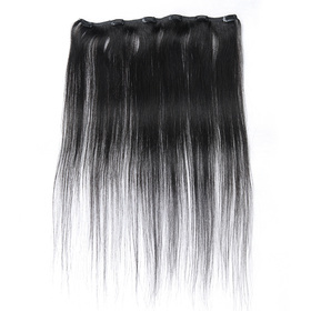 One Piece <em>Straight</em> <em>Hair</em> Secret Invisible Hairpiece Clip in <em>Hair</em> Extensions 6 Clip 20g 18inch