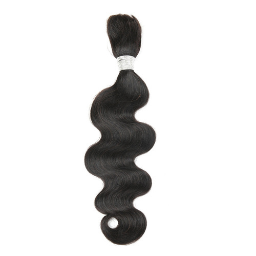 Body Wave Bundles Human Braiding Hair Bulk Brazilian Hair Remy Hair Extensions Natural Color 100g