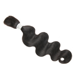 Body Wave Bundles Human Braiding Hair Bulk Brazilian Hair Remy Hair Extensions Natural Color 100g