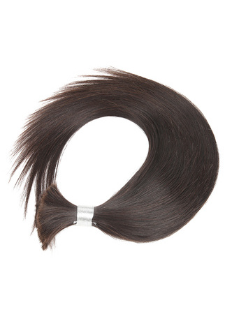 Straight Hair Bundles Human Braiding Hair Bulk Brazilian Hair Remy Hair Extensions Natural Color 100g