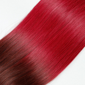 Ombre Brazilian Non Remy Bulk Hair T32/530 Keratin Bond Human Hair Extensions Straight Natural Afro Extensions 1PC