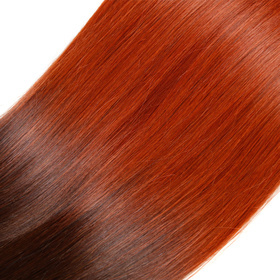 Ombre Brazilian Non Remy Bulk Hair T6/130 Keratin Bond Human Hair Extensions Straight Natural Afro Extensions