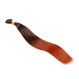 Ombre Brazilian Non Remy Bulk Hair T6/130 Keratin Bond Human Hair Extensions Straight Natural Afro Extensions