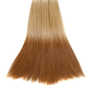 Ombre Brazilian Non Remy Bulk Hair DB2/27 Keratin Bond Human Hair Extensions Straight Natural Afro Extensions 1PC