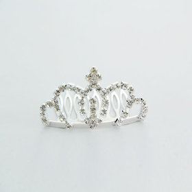 Crystal Rhinestone Crown Hair Hoop, Rhinsetone Tiaras