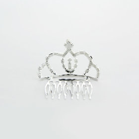 Crystal Rhinestone Crown Hair Hoop, Rhinsetone Tiaras