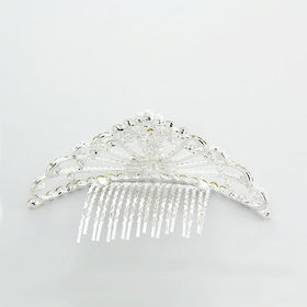Crystal Rhinestone Crown Hair Hoop, Rhinsetone Tiaras